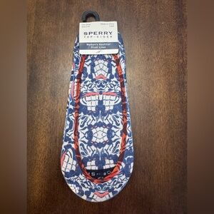 Sperry Socks Top Sider Women's Nautical Print Liner NEW size 5 - 9‎